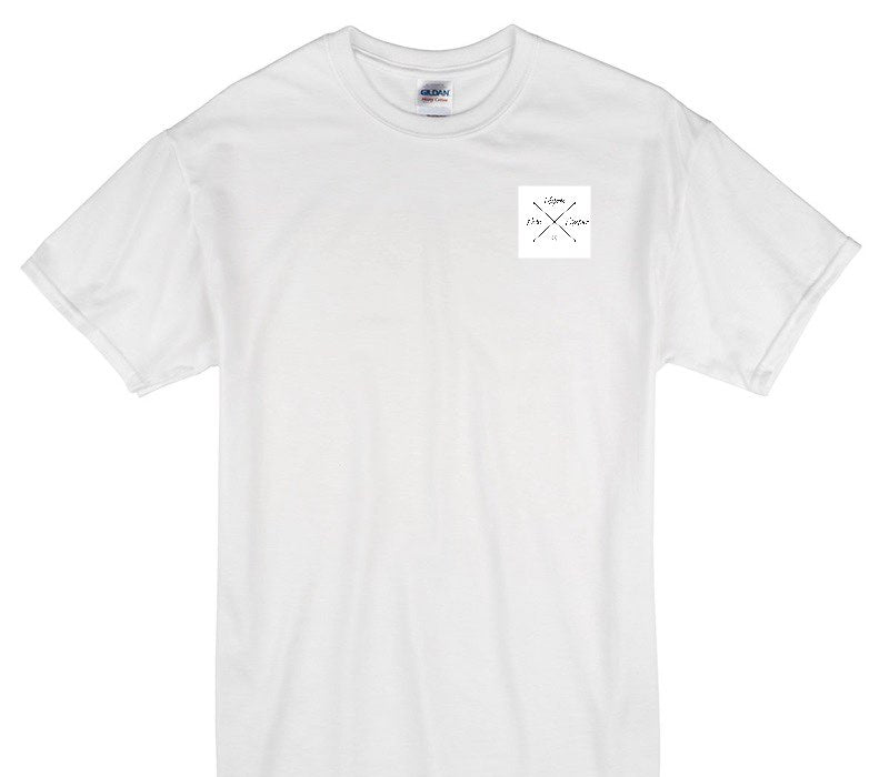 Custom Gildan 100% Cotton White T-Shirt