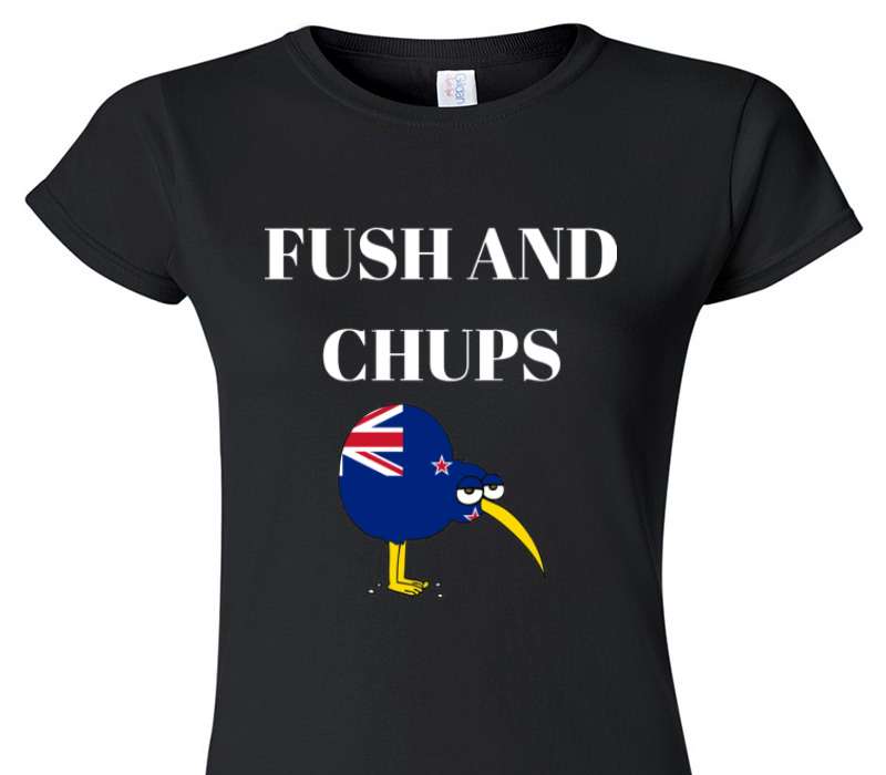 Custom Womens Soft Style 100% Cotton Black T-Shirt