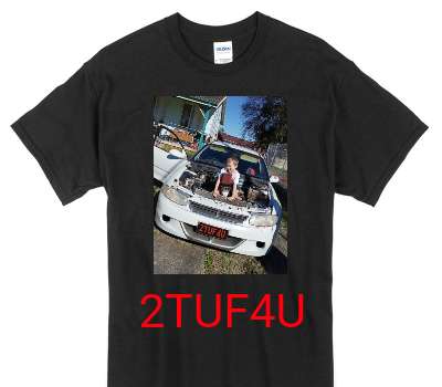 Custom Gildan 100% Cotton Black T-Shirt