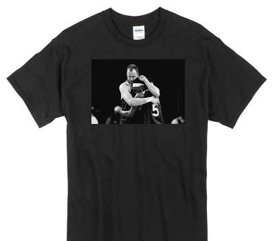 Custom Gildan 100% Cotton Black T-Shirt