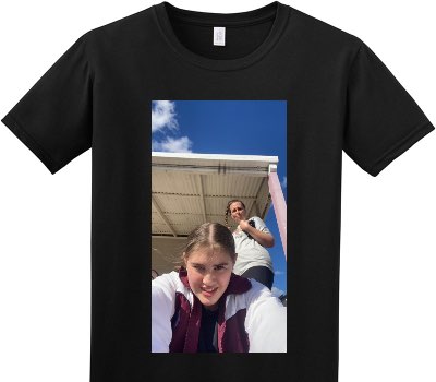 Custom Adult Soft Style 100% Cotton Black T-Shirt