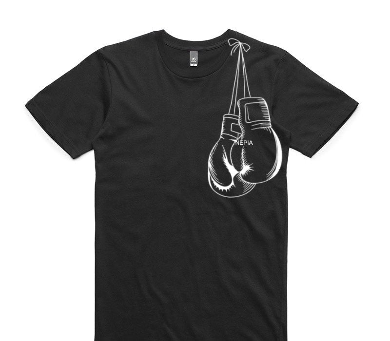 Custom AS Colour 100% Cotton Black T-Shirt