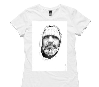 Custom Womens AS Colour 100% Cotton White T-Shirt