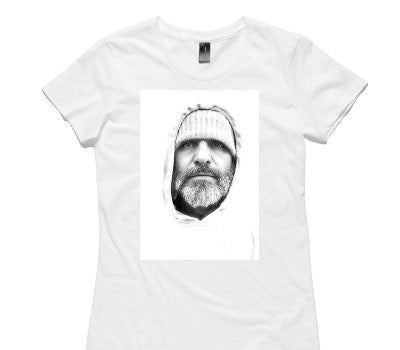 Custom Womens AS Colour 100% Cotton White T-Shirt