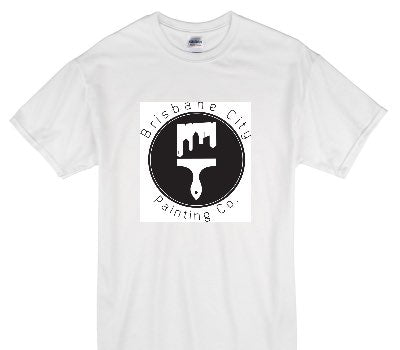Custom Gildan 100% Cotton White T-Shirt