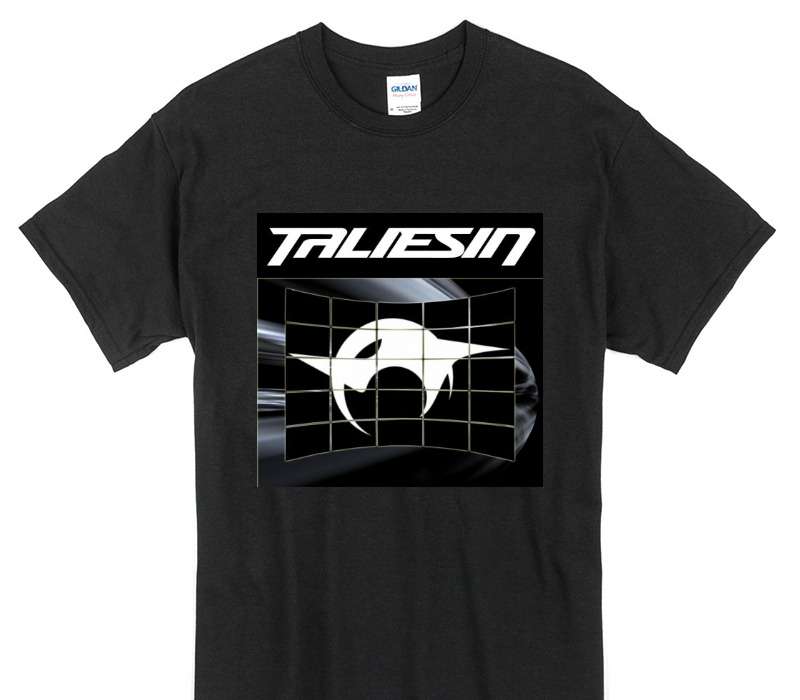 Custom Gildan 100% Cotton Black T-Shirt