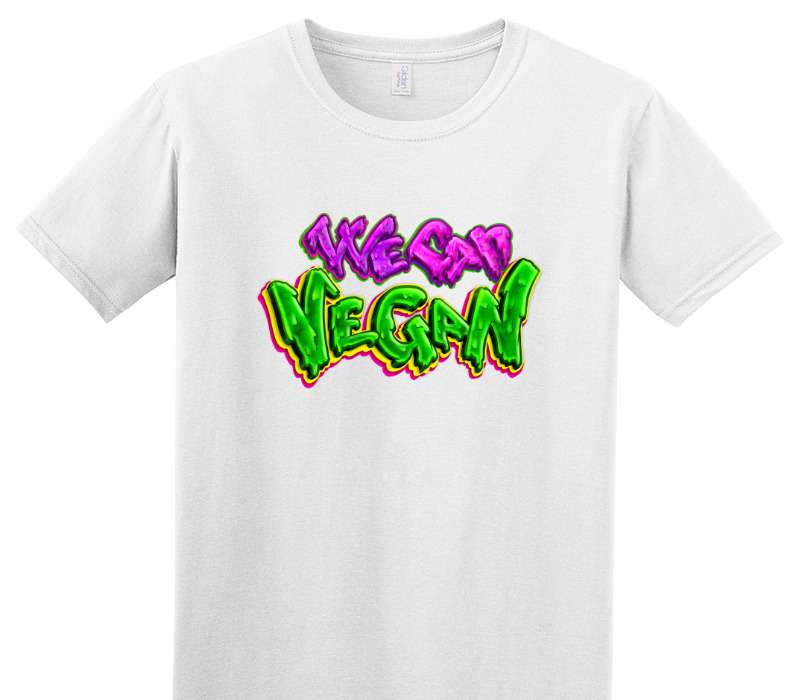 Custom Adult Soft Style 100% Cotton White T-Shirt