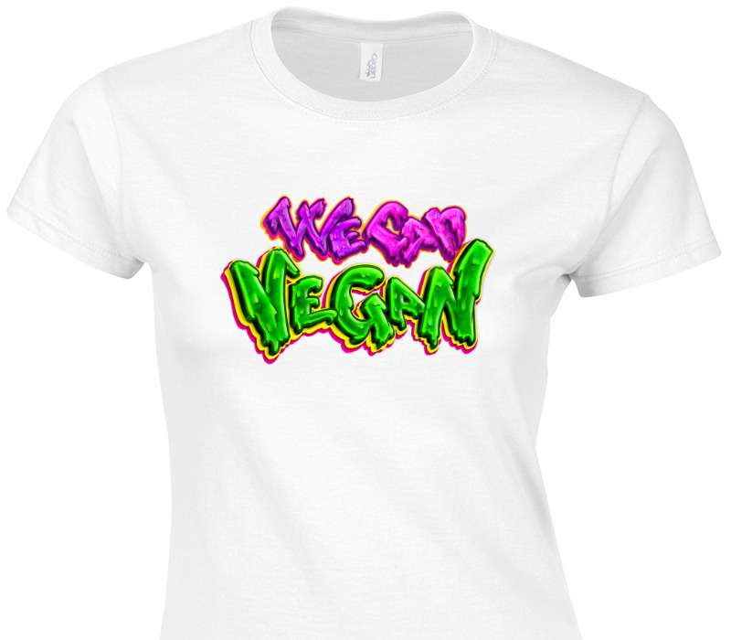 Custom Womens Soft Style 100% Cotton White T-Shirt