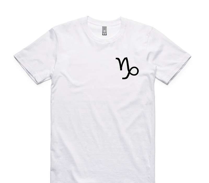 Custom AS Colour 100% Cotton White T-Shirt
