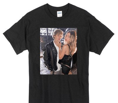 Custom Gildan 100% Cotton Black T-Shirt