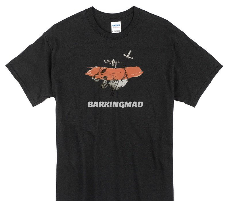 Custom Gildan 100% Cotton Black T-Shirt