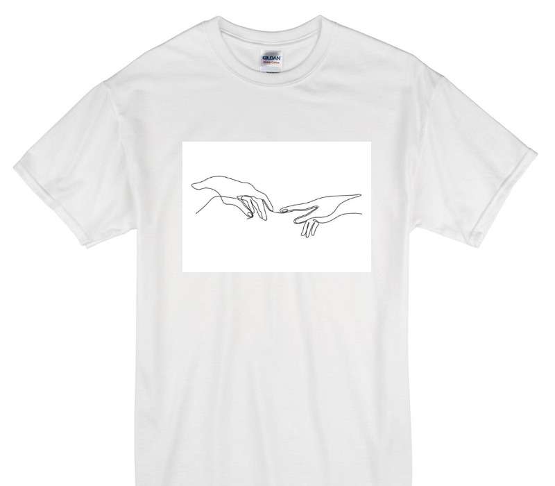 Custom Gildan 100% Cotton White T-Shirt