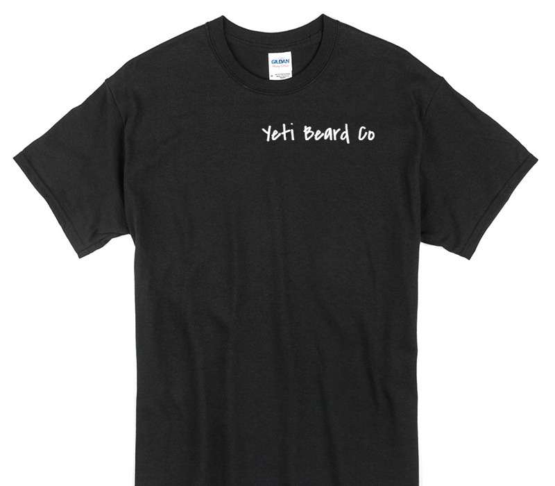 Custom Gildan 100% Cotton Black T-Shirt