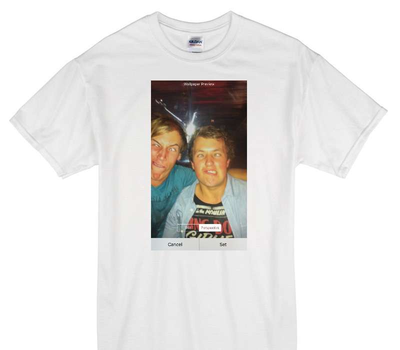 Custom Gildan 100% Cotton White T-Shirt