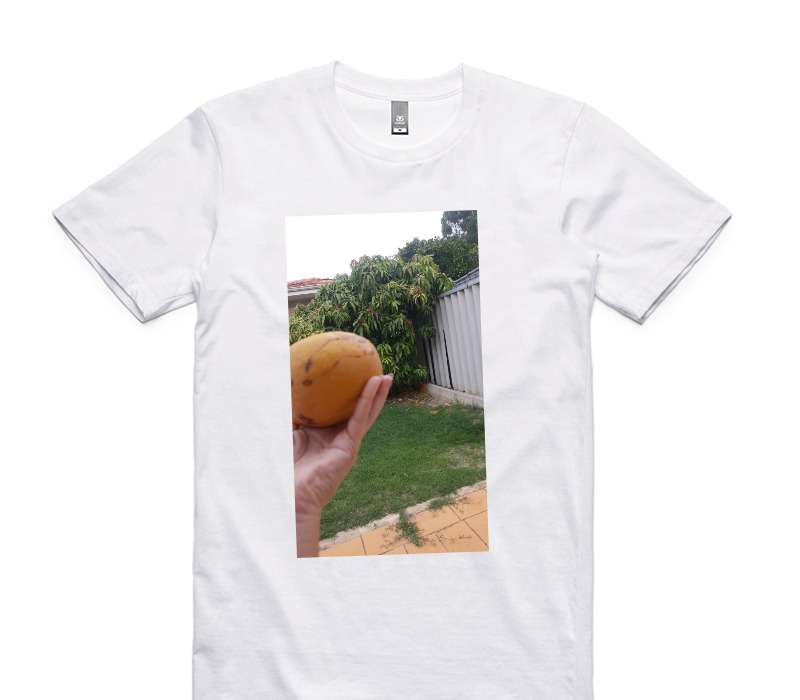 Custom AS Colour 100% Cotton White T-Shirt