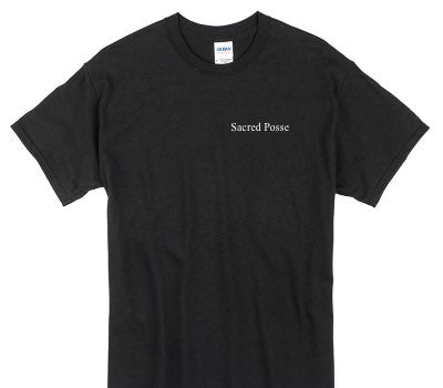 Custom Gildan 100% Cotton Black T-Shirt