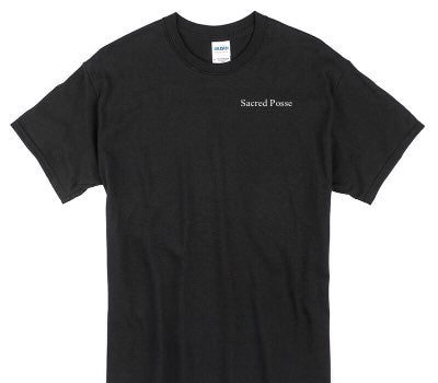 Custom Gildan 100% Cotton Black T-Shirt