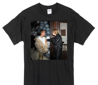 Custom Gildan 100% Cotton Black T-Shirt