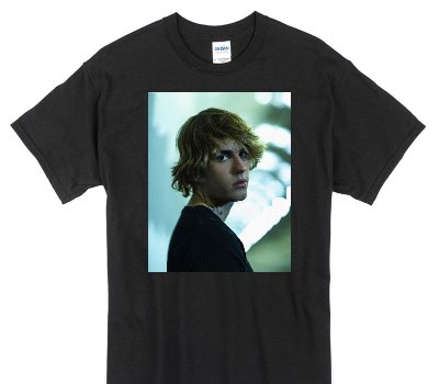 Custom Gildan 100% Cotton Black T-Shirt