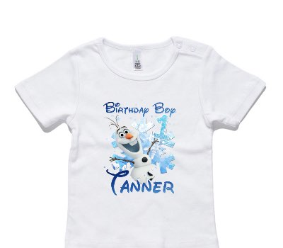 Custom AS Colour White Baby T-Shirt