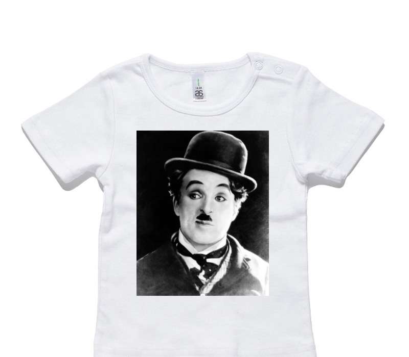 Custom AS Colour White Baby T-Shirt