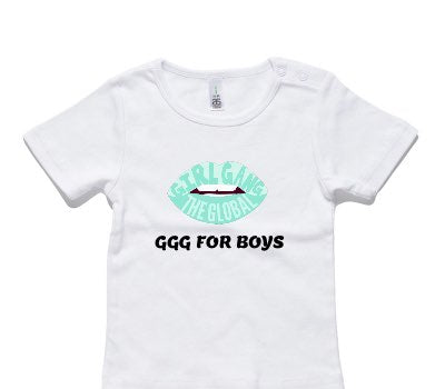 Custom AS Colour White Baby T-Shirt