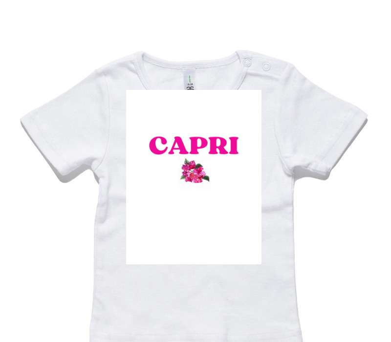 Custom AS Colour White Baby T-Shirt