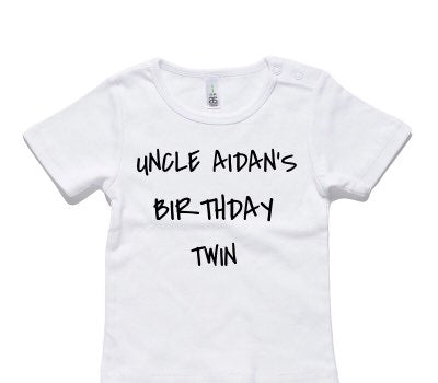 Custom AS Colour White Baby T-Shirt