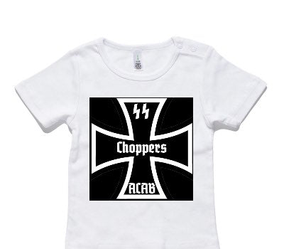 Custom AS Colour White Baby T-Shirt