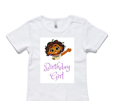 Custom AS Colour White Baby T-Shirt