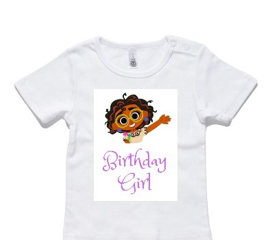 Custom AS Colour White Baby T-Shirt