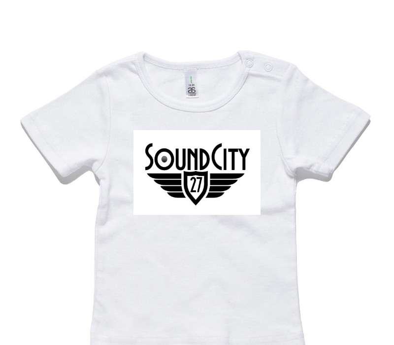 Custom AS Colour White Baby T-Shirt