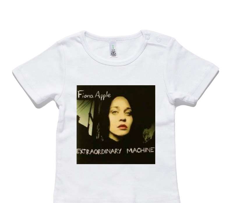 Custom AS Colour White Baby T-Shirt