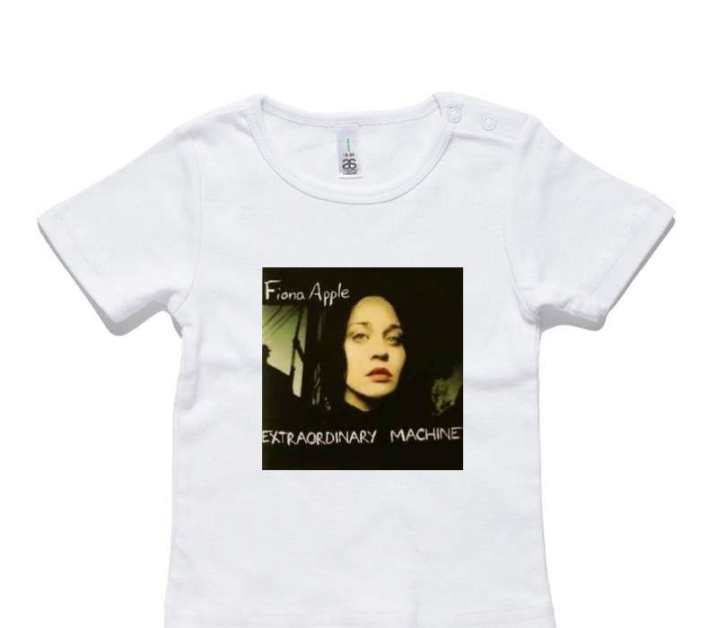 Custom AS Colour White Baby T-Shirt