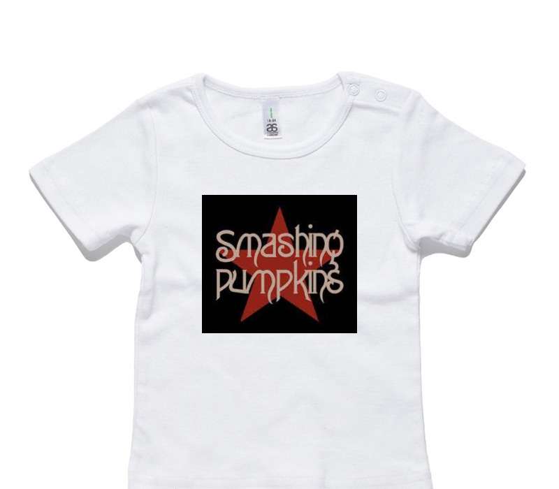 Custom AS Colour White Baby T-Shirt