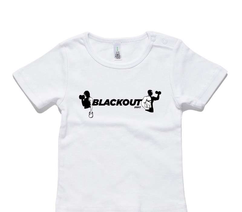 Custom AS Colour White Baby T-Shirt