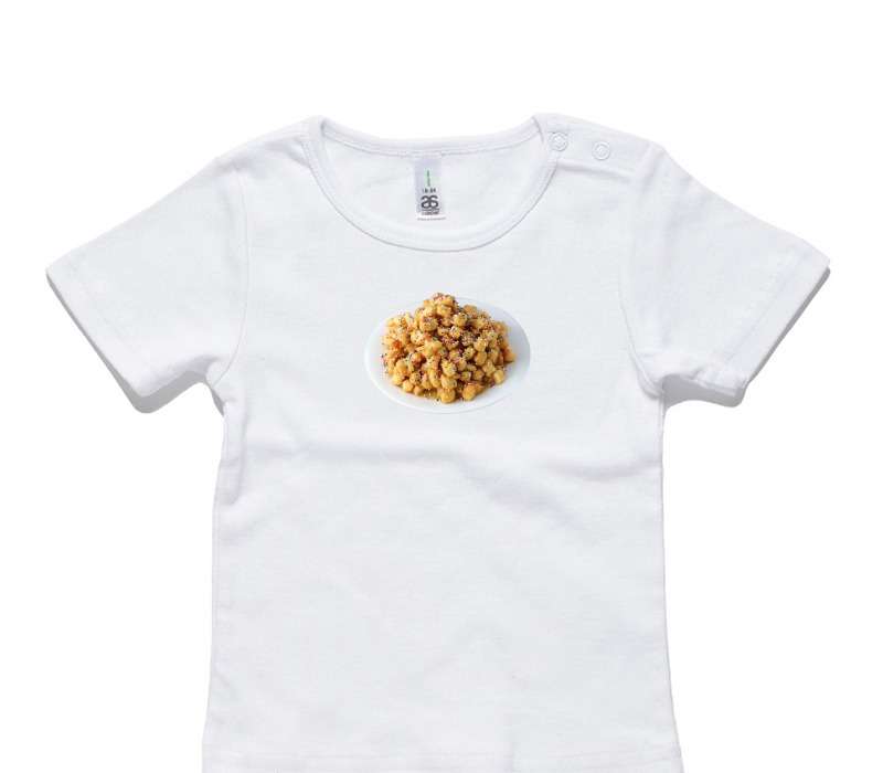 Custom AS Colour White Baby T-Shirt