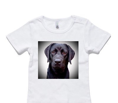 Custom AS Colour White Baby T-Shirt