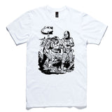 Deep Space White 100% Cotton T-Shirt