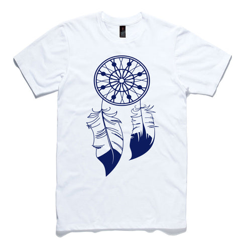 Dreamcatcher White 100% Cotton T-Shirt