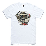 Game On White 100% Cotton T-Shirt