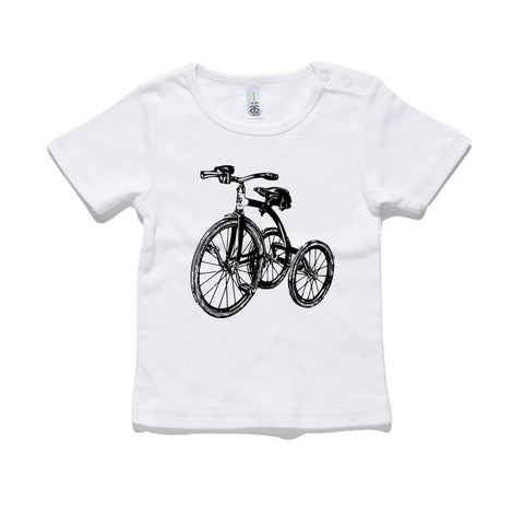 Trike Bike 100% Cotton Baby T-Shirt